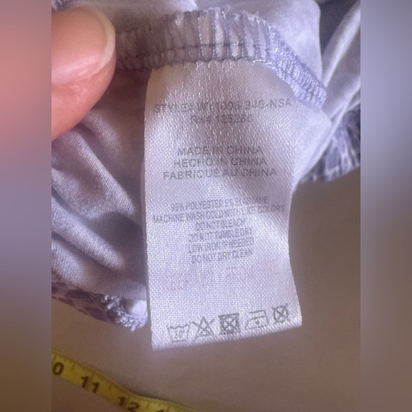 Rae Dunn Women's Polyester Elastic Waist Sleepwear Pajama Shorts Size X-Large - Picture 7 of 12